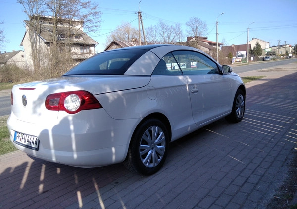 Volkswagen Eos cena 17900 przebieg: 238000, rok produkcji 2008 z Siedlce małe 277